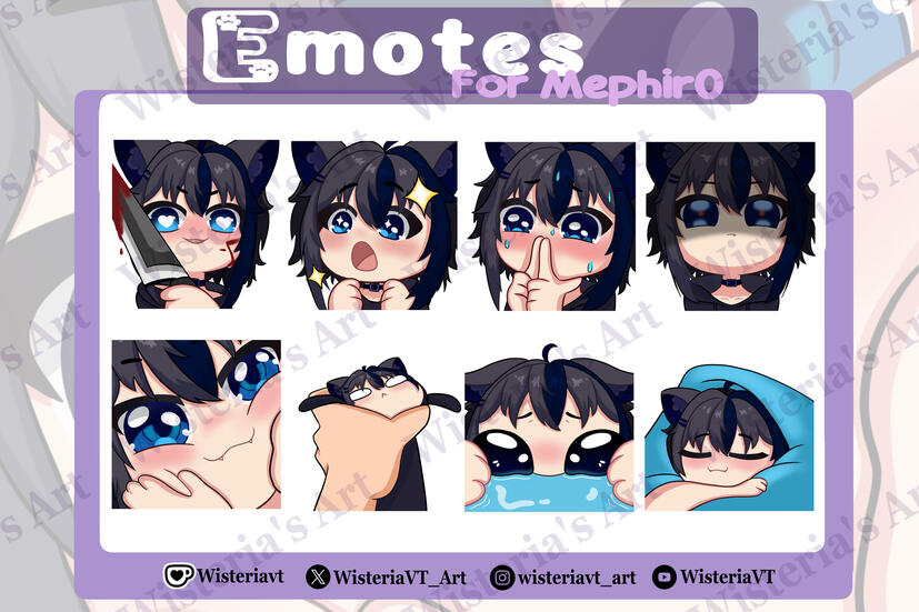 Emotes for Mephir0 on Twitch!