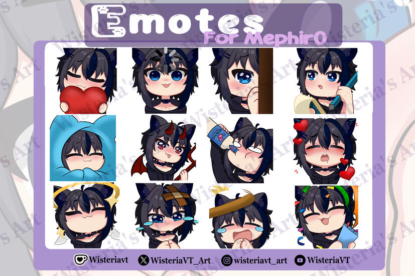 Emotes for Mephir0 on Twitch! Emotes for Mephir0 on Twitch!